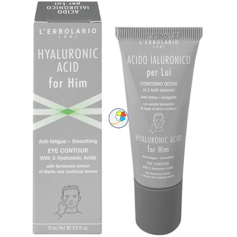 ÁCIDO HIALURÓNICO HOMBRE CONTORNO DE OJOS 15ML L´ERBOLARIO