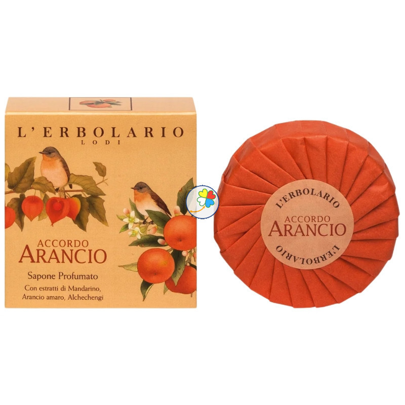 ACCORDO ARANCIO JABÓN SÓLIDO PERFUMADO 100G L´ERBOLARIO