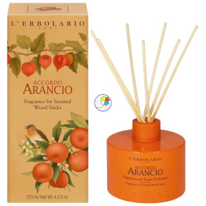 ACCORDO ARANCIO AMBIENTADOR MIKADO 125ML L´ERBOLARIO