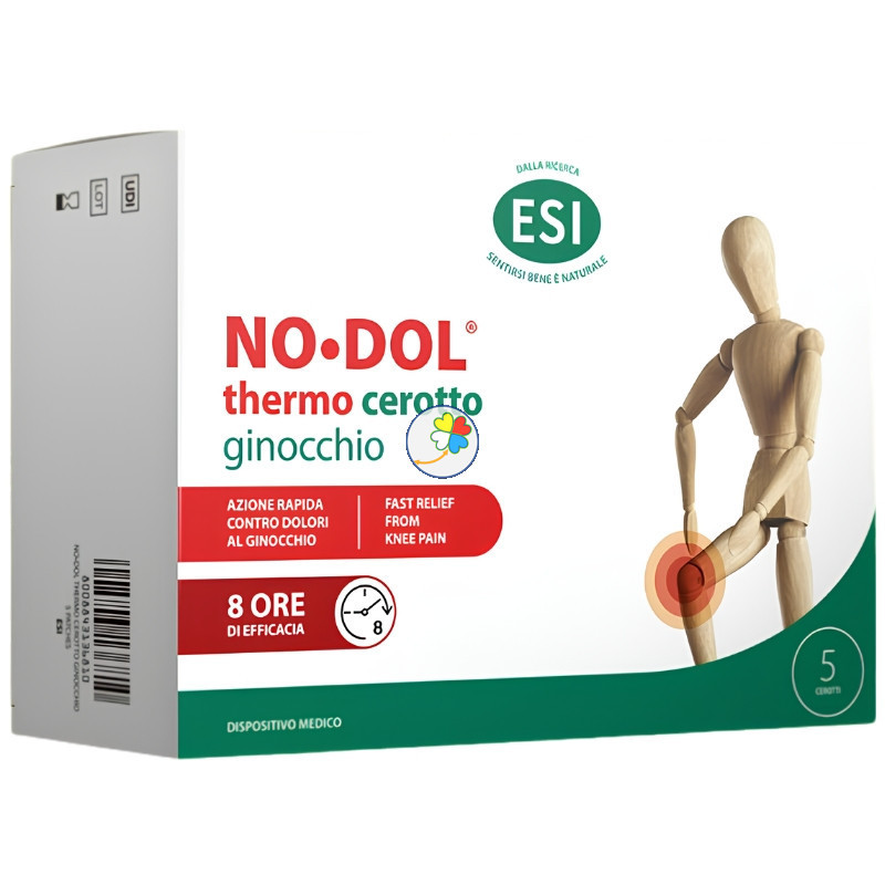 NODOL PARCHES TÉRMICOS PARA RODILLA 5 UNIDADES ESI