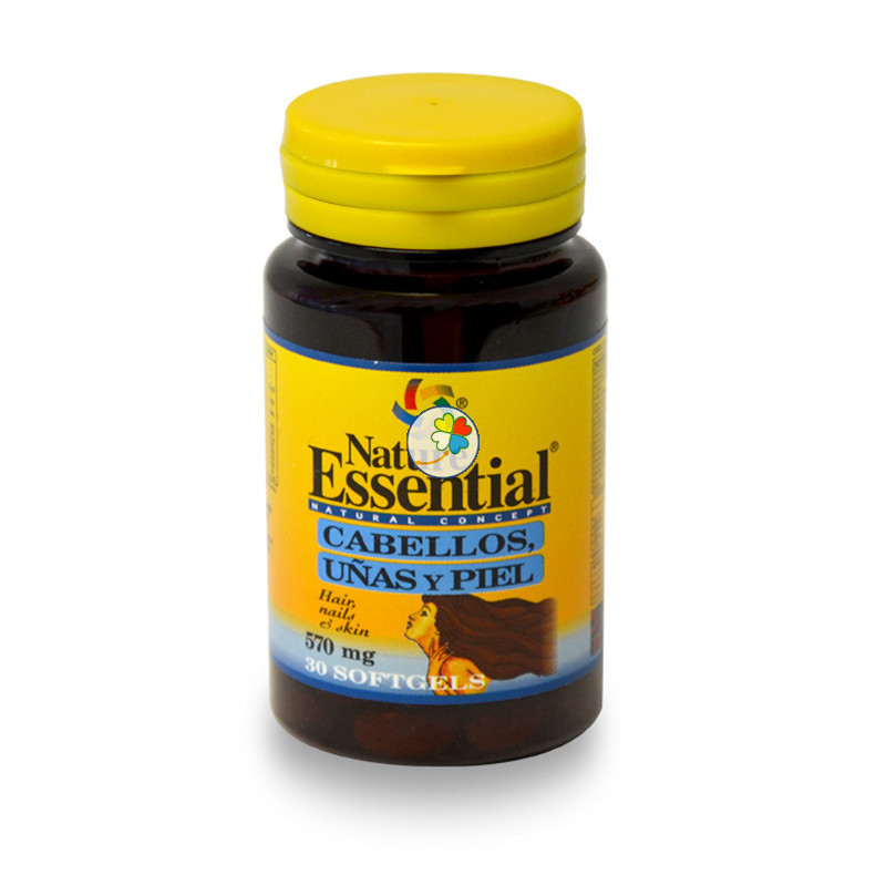 CABELLOS, UÑAS Y PIEL 540Mg. 30 PERLAS NATURE ESSENTIAL