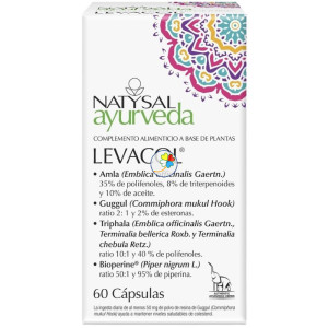 LEVACOL 60 CÁPSULAS NATYSAL