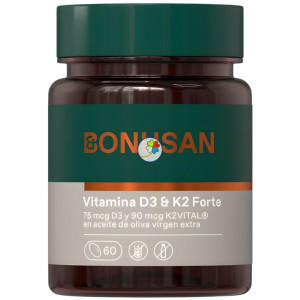 VITAMINA D3 & K2 FORTE 60...