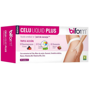 CELU LIQUID PLUS 14 VIALES...