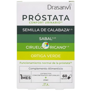 PRÓSTATA 60 CÁPSULAS DRASANVI