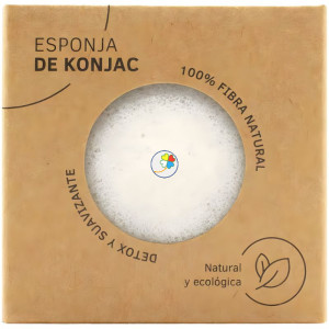 ESPONJA DE KONJAC NATURAL SYS