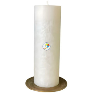 VELA BLANCA DE COCO 100%...