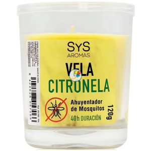 VELA VASO DE CITRONELA 120G...