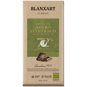 CHOCOLATE 72% CACAO ECO 75G...