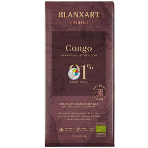 CHOCOLATE NEGRO 91% CONGO...