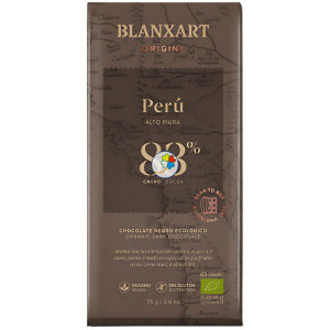 CHOCOLATE NEGRO 83% PERÚ...