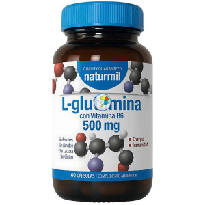 L-GLUTAMINA  500MG 60...