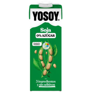 BEBIDA DE SOJA 0% AZÚCAR 1L...