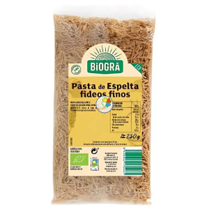FIDEO FINO DE ESPELTA 250GR...