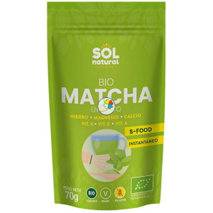 MATCHA EN POLVO BIO 70G SOL...