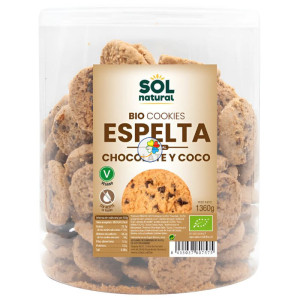 COOKIES DE ESPELTA CON COCO...