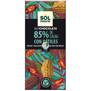TABLETA CHOCOLATE DARK 85%...