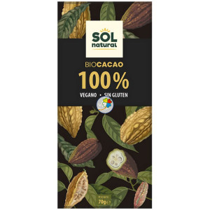 TABLETA DE CACAO PURO 100%...