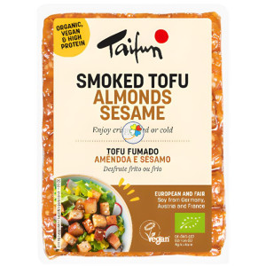 TOFU AHUMADO CON ALMENDRA Y...