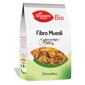 FIBRO MUESLI BIO 500G GRANERO