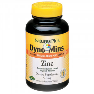 DYNO-MINS ZINC 60 COMPRIMIDOS NATURE´S PLUS