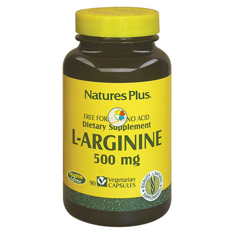 L-ARGININA 500Mg. 90 CAPSULAS NATURE´S PLUS