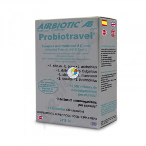 PROBIOTRAVEL 30 CAPSULAS AIRBIOTIC