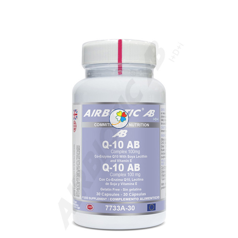 Q-10 AB COMPLEX 100Mg. 30 CAPSULAS AIRBIOTIC