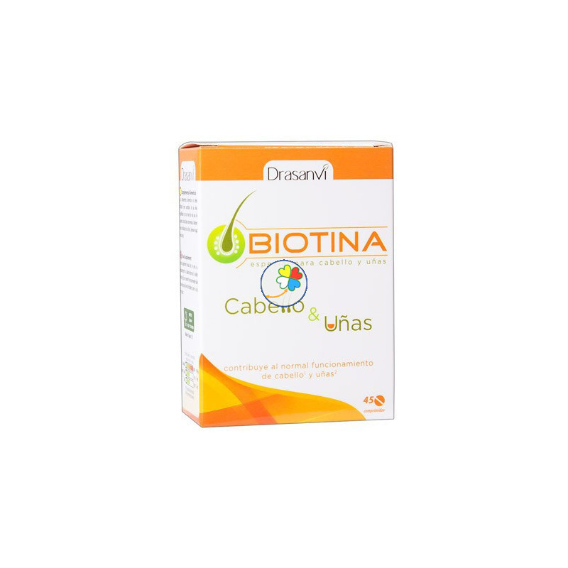 BIOTINA 400Mcg. 45 COMPRIMIDOS DRASANVI