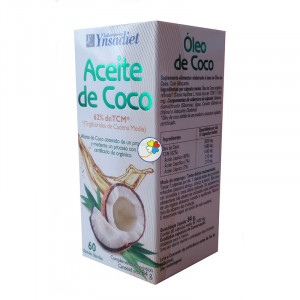 ACEITE DE COCO 1.000Mg. 60 PERLAS HIJAS DEL SOL
