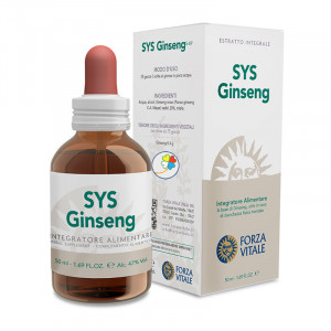 SYS GINSENG ROSSO (GINSENG ROJO) 50Ml. FORZA VITALE FORZA VITALE