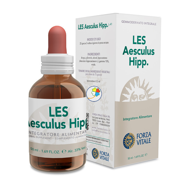 LES AESCULUS HIPPOCASTANUM (HIPOCASTAÑO) 50Ml. FORZA VITALE FORZ