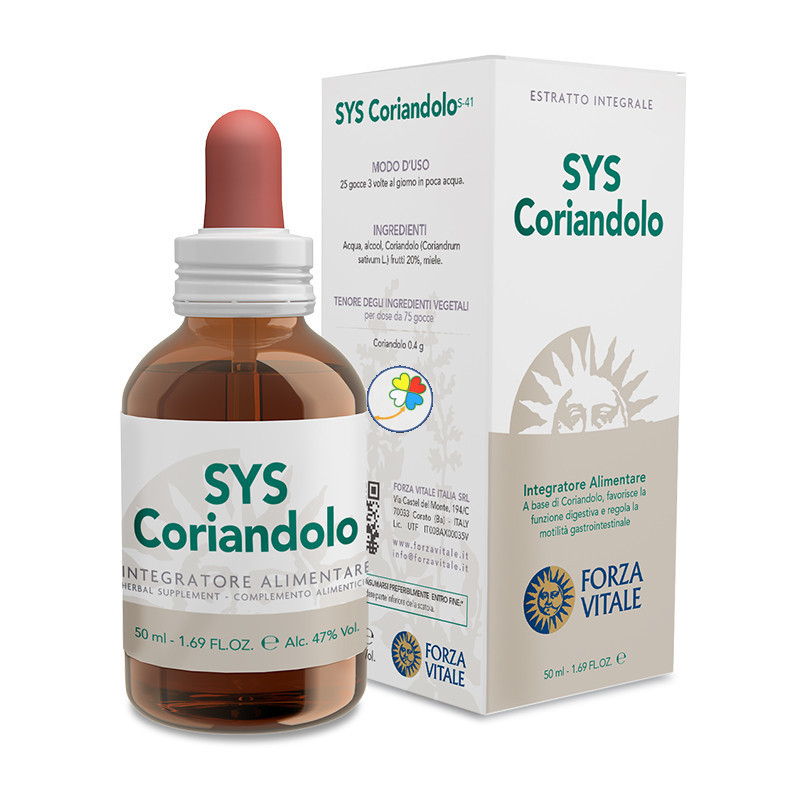 SYS CORIANDOLO (CILANTRO) 50Ml. FORZA VITALE FORZA VITALE