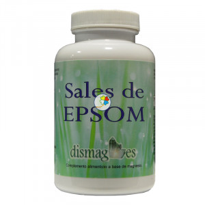 TARRO DE SALES DE EPSOM  300Gr. DISMAG