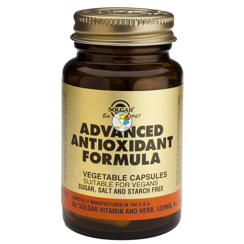 FORMULA ANTIOXIDANTE AVANZADA 60 CAPSULAS VEGETALES SOLGAR