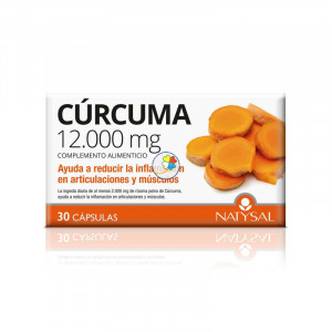 CURCUMA 12.000Mg. 30 CAPSULAS NATYSAL