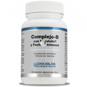B-COMPLEJO C/METAFOLIN+FACTOR INTRINSECO(60 CAPS. VEG.) DOUGLAS