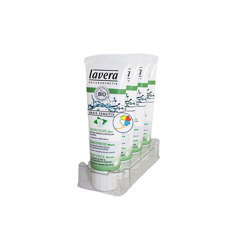 DENTIFRICO MENTA FLUOR BASIS SENSITIV 75Ml. LAVERA DENTIFRICO MENTA FLUOR BASIS SENSITIV 75Ml. LAVERA
