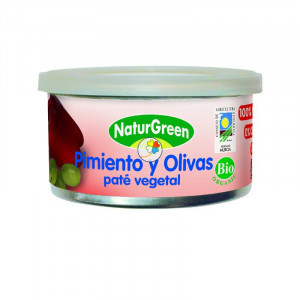 PATE PIMIENTO Y OLIVAS 125Gr. NATURGREEN