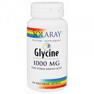 GLYCINE 1000Mg. 60 CAPSULAS VEGETALES SOLARAY