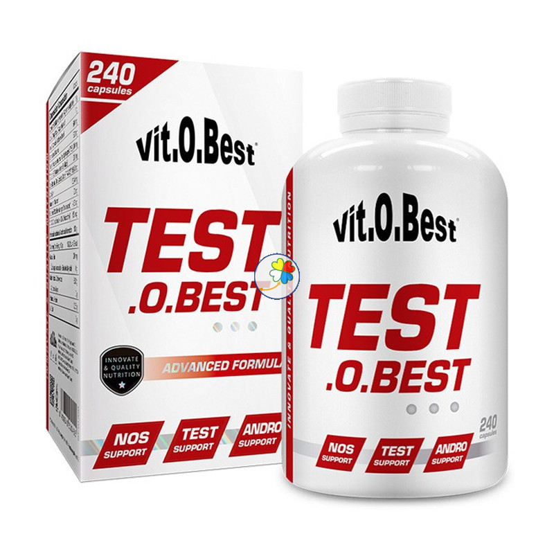 TEST.O.BEST 240 CAPSULAS VIT.O.BEST